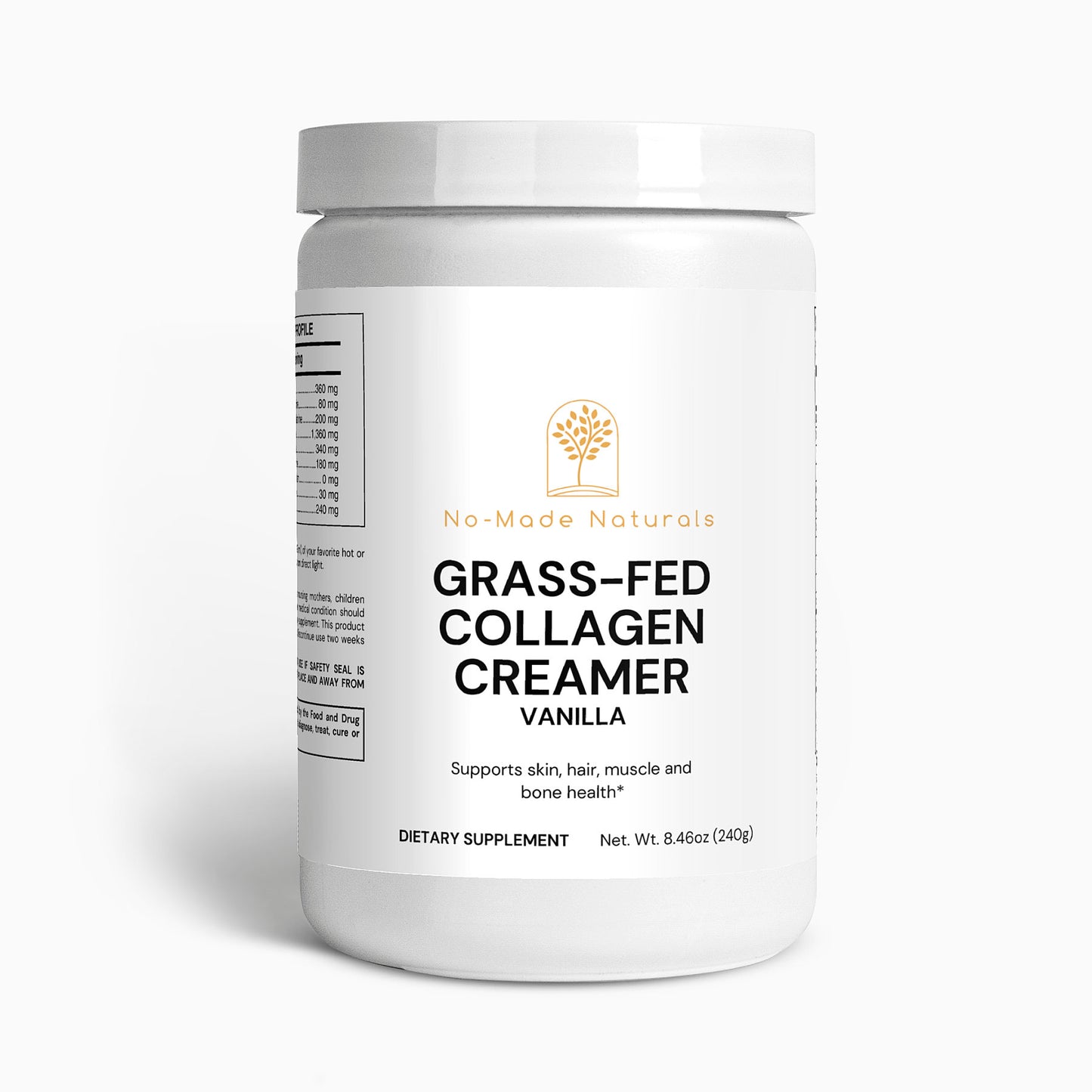 Grass-Fed Collagen Creamer (Vanilla)