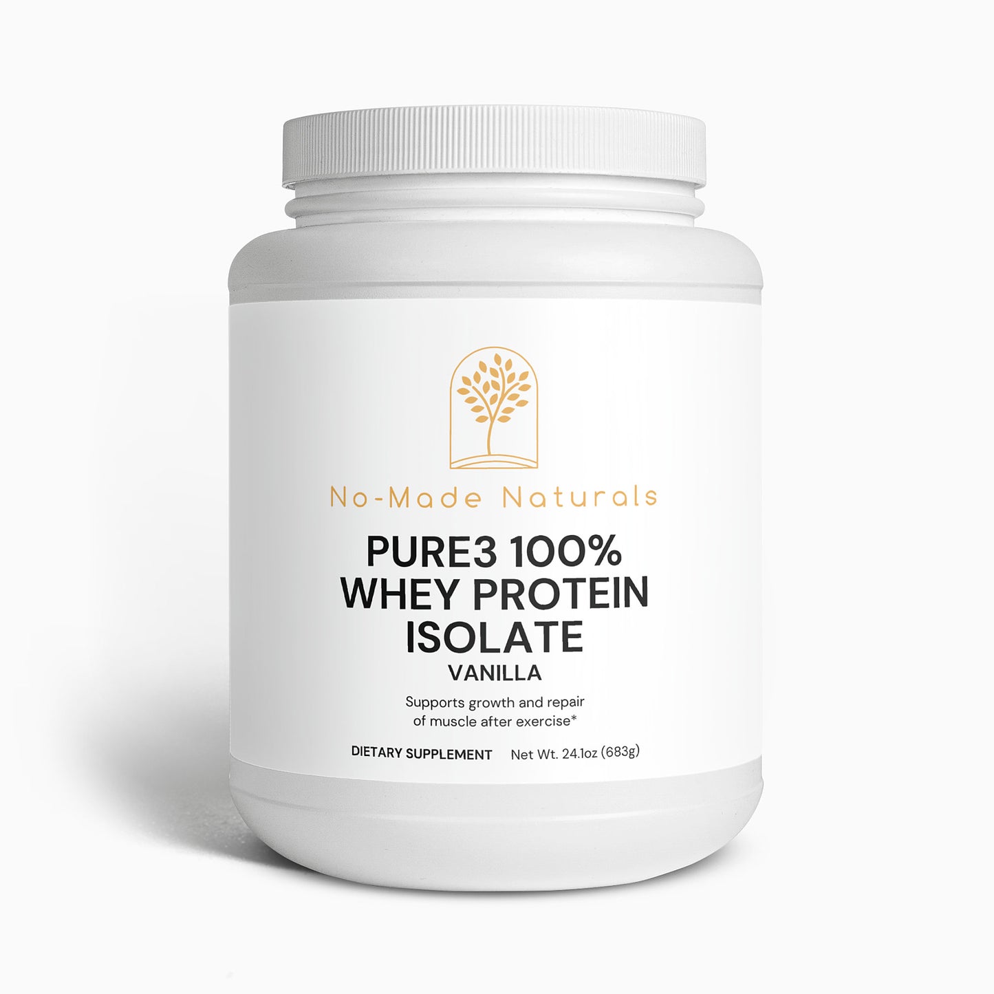 Pure3 100% Whey Protein Isolate (Vanilla)