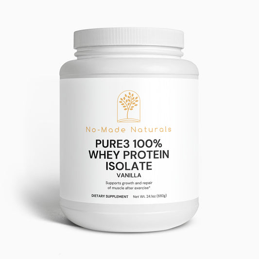 Pure3 100% Whey Protein Isolate (Vanilla)